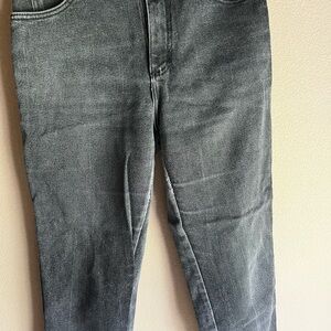Lee Gray Straight Leg Pants Classic Style